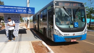 Novos pontos de ônibus