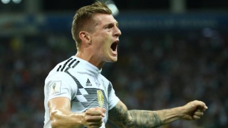 Toni Kroos marcou o gol da vitória alemã. Foto: Michael Dalder/Reuters