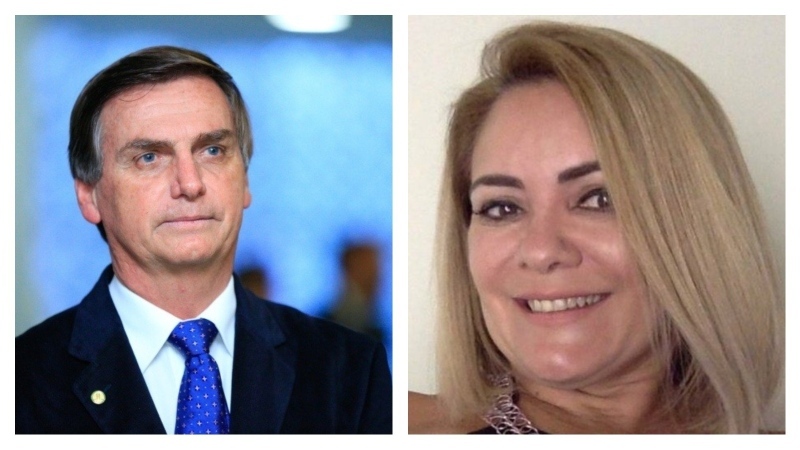 Bolsonaro e ex-mulher