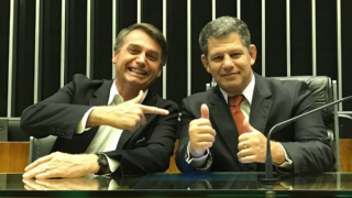 Jair Bolsonaro e Gustavo Bebianno