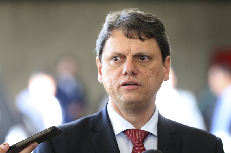 Tarcísio Freitas, ministro da Infraestrutura