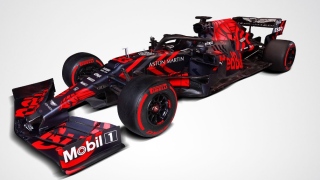 Pintura do carro apresentado pela Red Bull é provisória