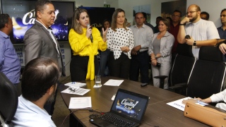 Anúncio foi feito pela prefeita de Palmas, Cinthia Ribeiro, em coletiva de impresa