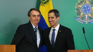 Bolsonaro e Juan Guaidó