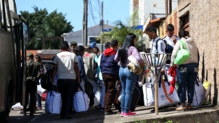 Venezuelanos deixaram Boa Vista com destino a 14 cidades brasileiras