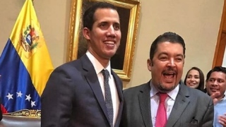 Juan Guaidó e Roberto Marrero