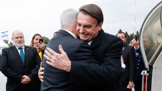 Jair Bolsonaro e Benjamin Netanyahu