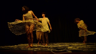 Espetáculo de dança contemporânea “Ânima Trama” do Coletive UmDeNós