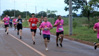 Atletas tocantinenses durante a prova da Meia Maratona do Tocantins 