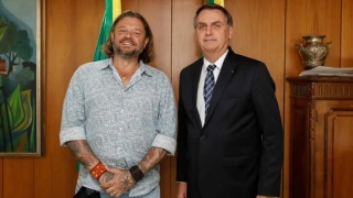 Jair Bolsonaro e Richard Rasmussen
