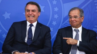 Jair Bolsonaro e Paulo Guedes