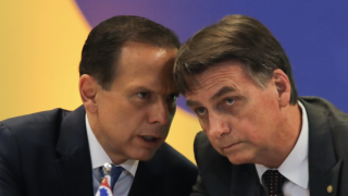 O governador de São Paulo, João Doria, é um possível adversário de Bolsonaro nas eleições de 2022