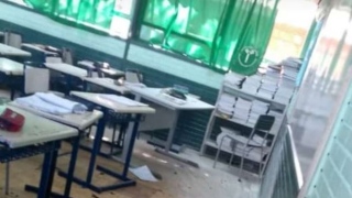 Após ataque, agressor pulou o muro da escola e fugiu