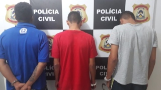 Três homens suspeitos de tentativas de homicídios são presos pela Polícia Civil em Gurupi