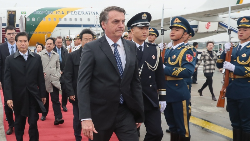 Bolsonaro na China