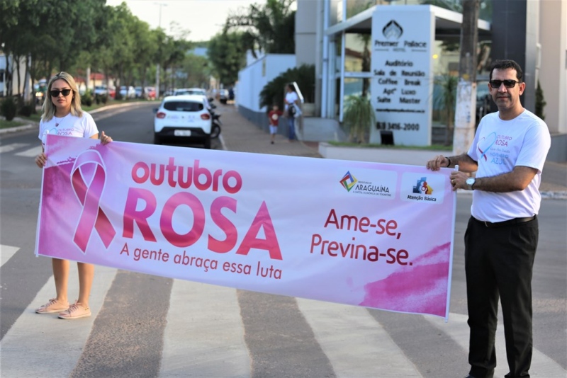 Durante todo o mês, várias atividades alusivas à campanha ocorreram em Araguaína