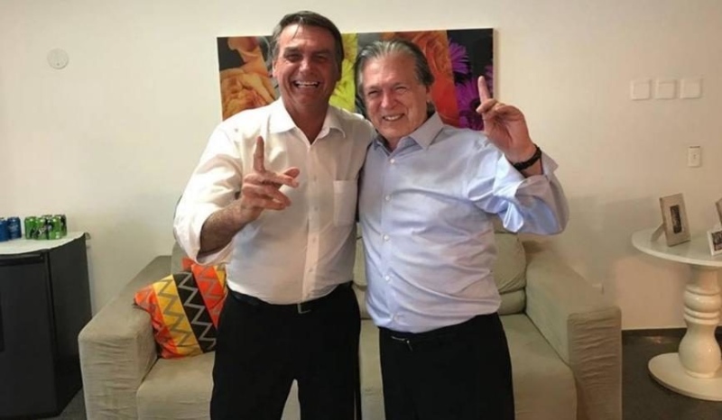 Jair Bolsonaro e Luciano Bivar 