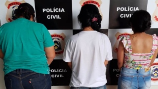 Mulheres presas em Araguaína, Norte do Estado
