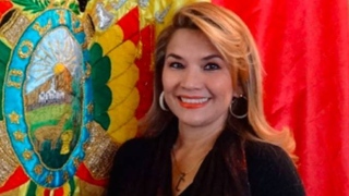 segunda-vice-presidente do Senado da Bolívia, Jeanine Áñez