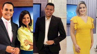 Âncoras dos telejornais da TV Anhanguera Tocantins