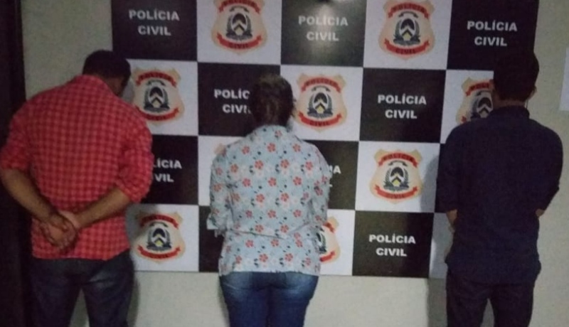 Suspeitos foram levados para a CPP de Araguaína, e a mulher para a unidade prisional feminina de Bab