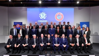 reunião entre Conmebol e UEFA