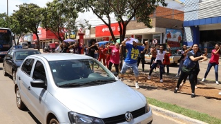 Flash Mob ocorreu na Avenida Tocantins 