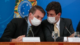 Jair Bolsonaro e Luiz Henrique Mandetta