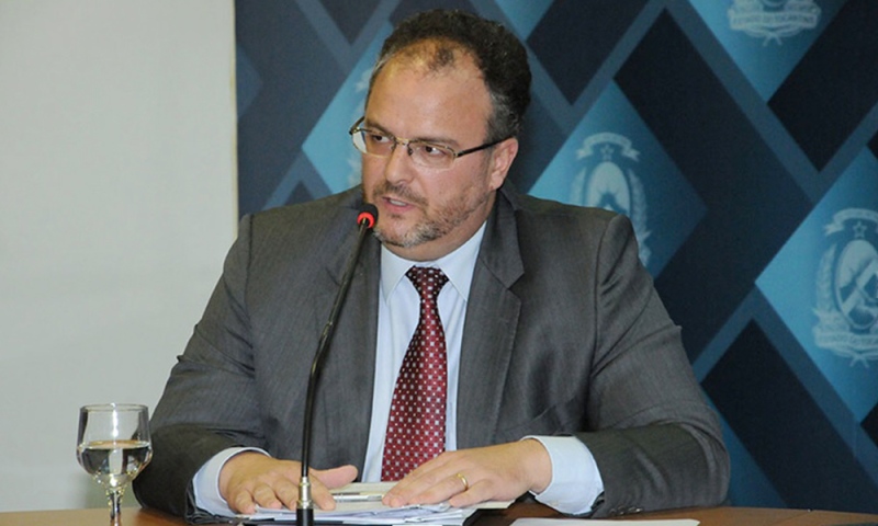 Secretário de Estado da Fazenda e Planejamento Sandro Henrique Armando