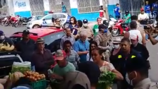 Confusão no mercado municipal de Araguaína