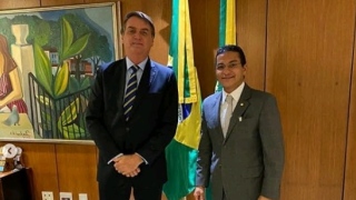 Jair Bolsonaro e Marcos Pereira