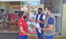 Equipe da Secad participa de ação educativa do Governo em bares e restaurantes de Palmas 
