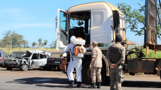 Ação com caminhoneiros em Araguaína 