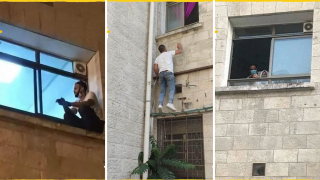 Palestino escalava parede de hospital para observar mãe internada com Covid-19