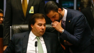 Rodrigo Maia e Alexandre Baldy são aliados políticos