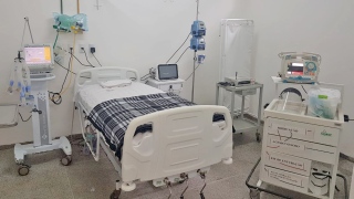 Leitos UTIs Covid-19 em hospital do Tocantins