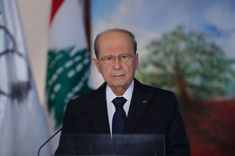 Presidente do Líbano, Michel Aou