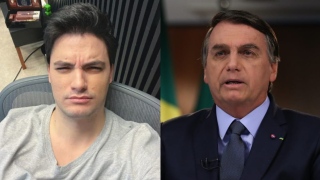 Felipe Neto e Jair Bolsonaro