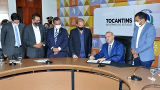 Governador Mauro Carlesse e ministro Onyx Lorenzoni assinam convênio de R$ 7,9 milhões para ampliar 