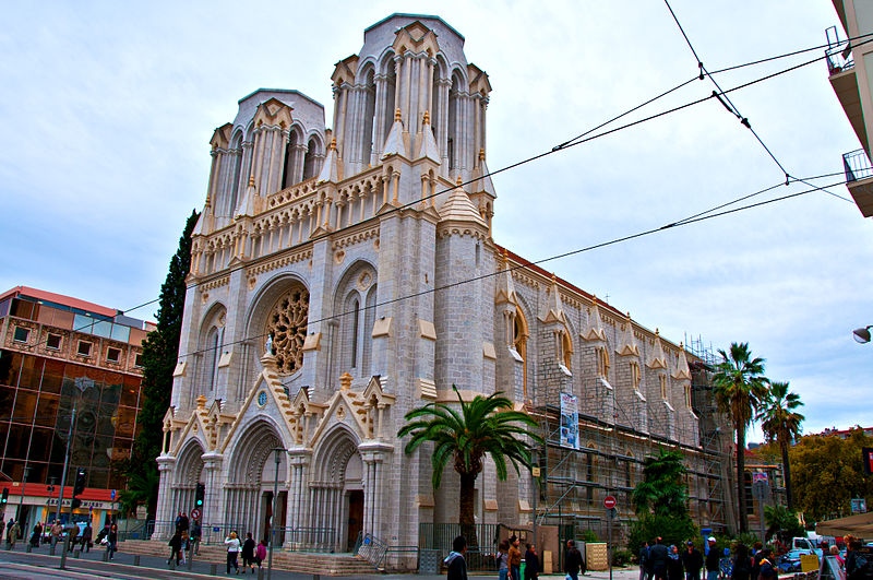 Basílica de Notre-Dame de Nice, onde aconteceu o atentado