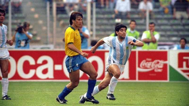 Dunga e Maradona