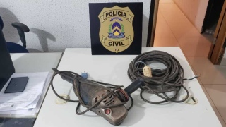 Objetos recuperados pela ação da Polícia Civil 