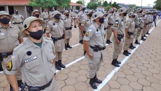 Formatura da Policia Militar em Araguaína