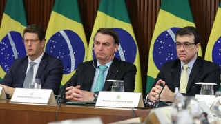Jair Bolsonaro na Cúpula do Clima