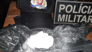 Cocaína apreendida em Marianópolis