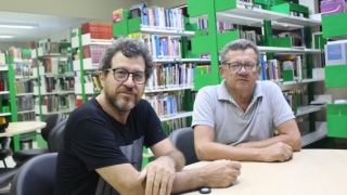 Paulo Albuquerque e Jonas Barros autores da obra