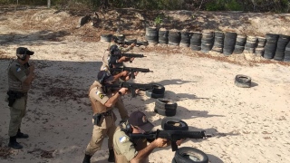 PM realiza instruções e treinamento de tiro policial em Araguaína
