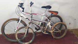 Bicicletas furtadas que ainda passam por perícia antes de serem devolvidas 