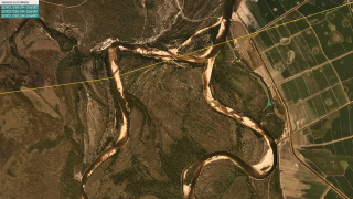 Imagem de satélite da bacia do Formoso nesta semana 