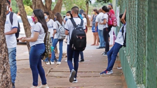 Estudantes das escolas municipais de Palmas retornaram hoje com 100% das atividades presenciais 